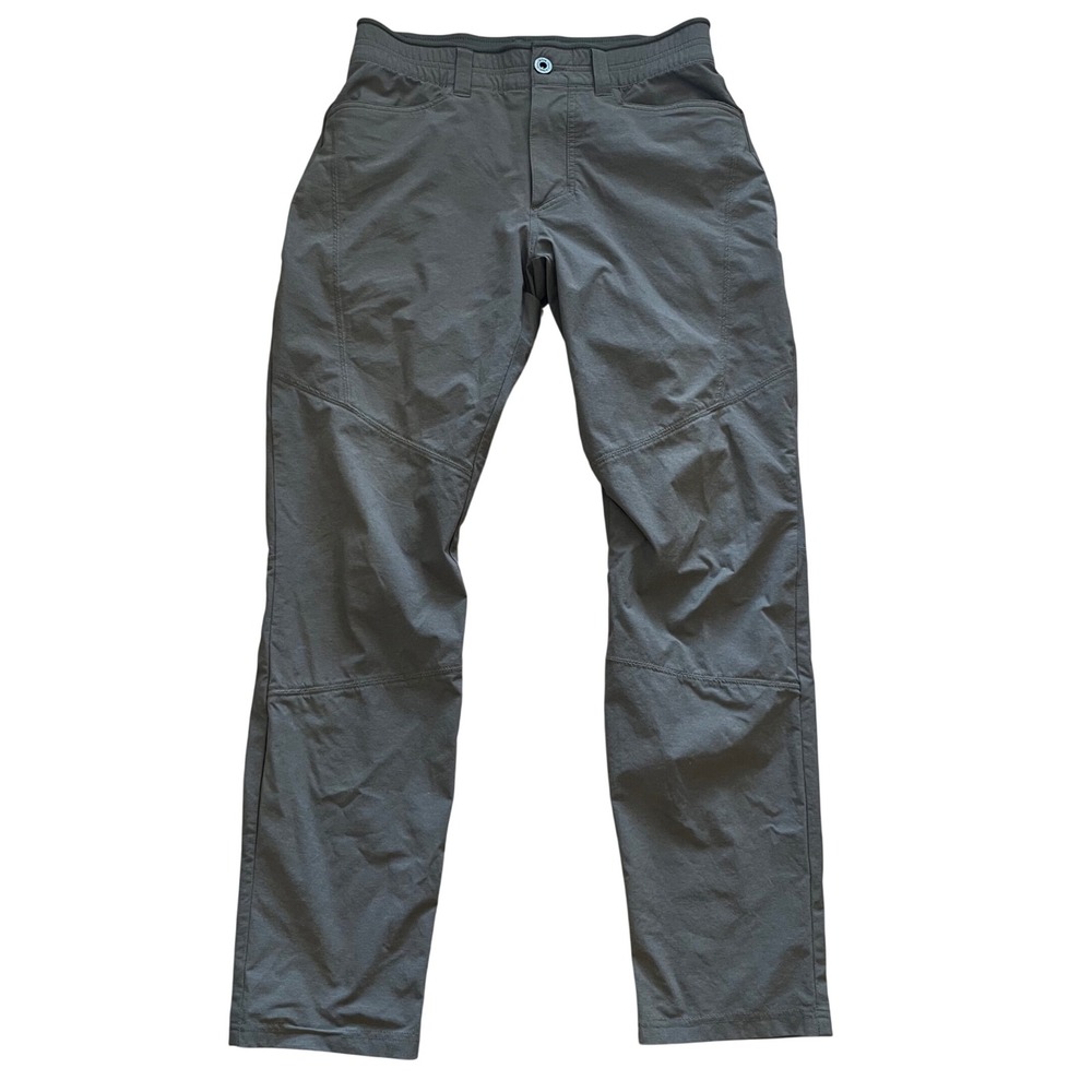 Kuhl Deceptr Mens 30x32 Gray Tuff‎ Lite Stretch Hiking Travel Pants UPF 50